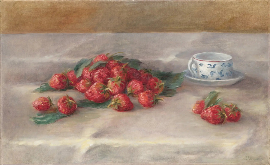 Die Erdbeeren - Pierre-Auguste Renoir