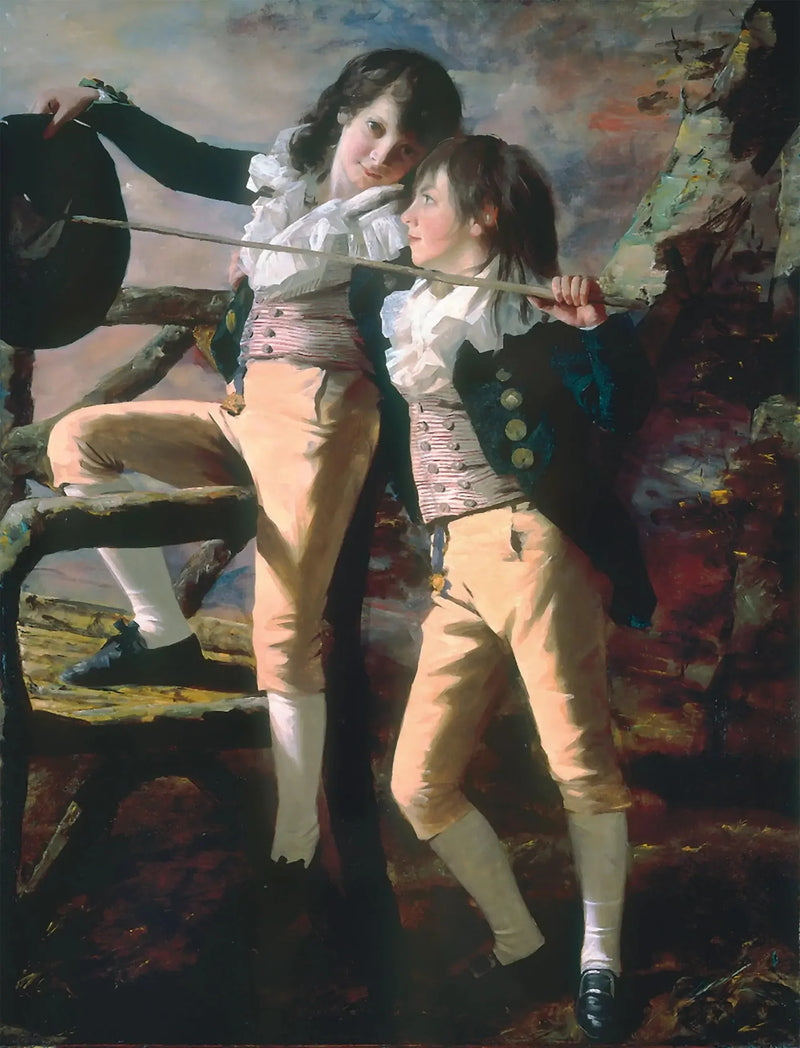 Die Brüder Allen (Porträt von James und John Lee Allen) - Henry Raeburn