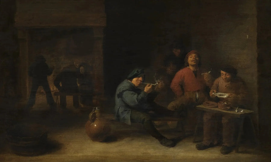 Die Raucher - David Teniers der Jüngere