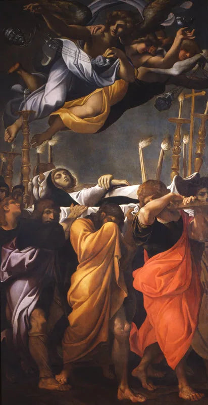 Die Beerdigung der Jungfrau Maria - Ludovico Carracci