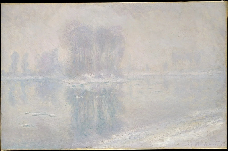 Die Eiswürfel (1335) - Claude Monet