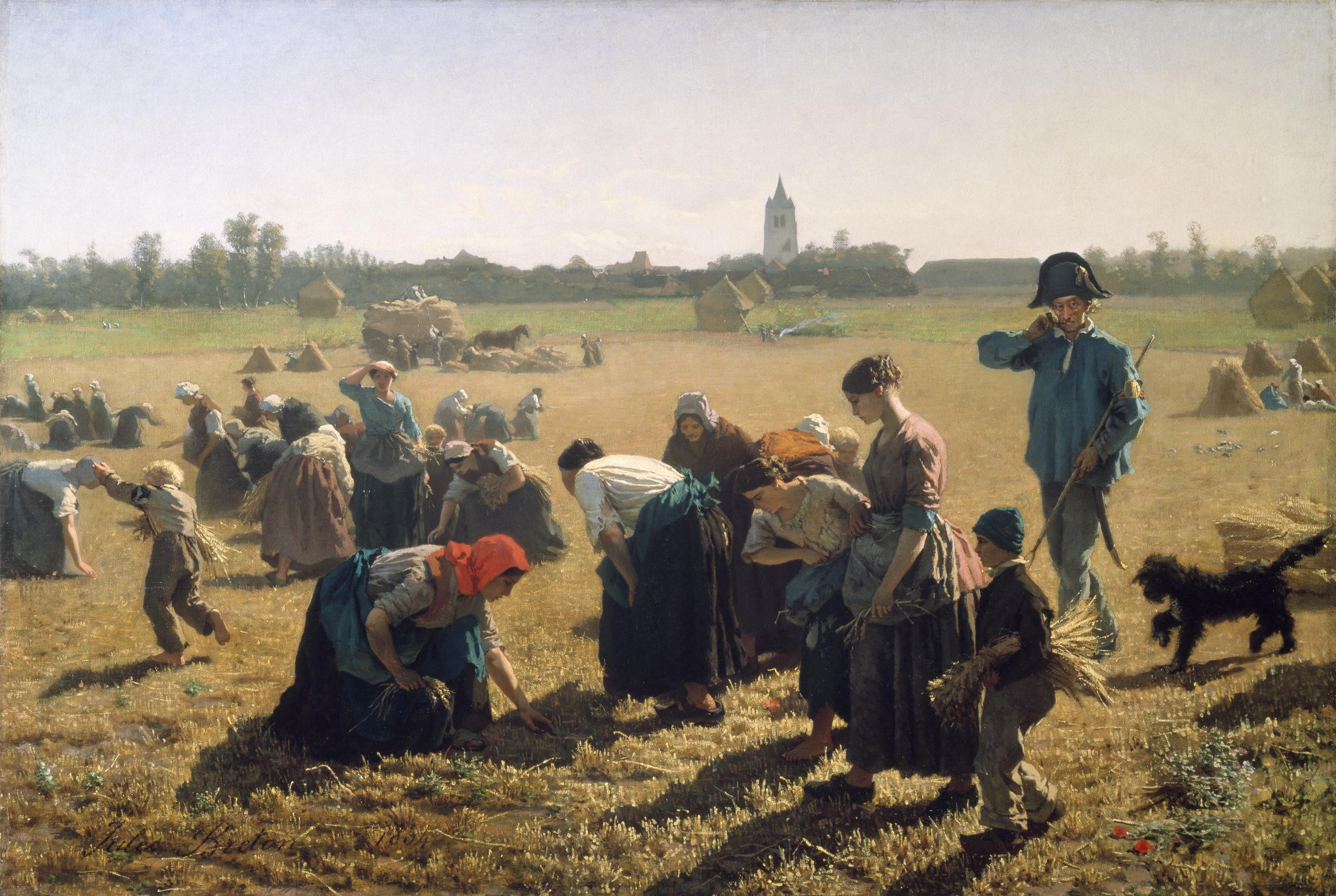 Die Sammler - Jules Breton
