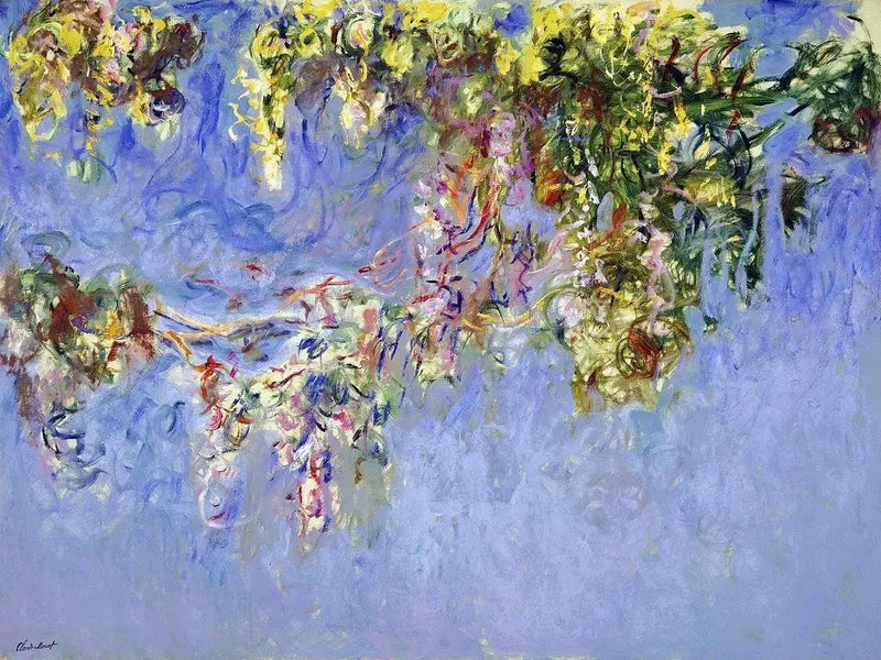 Die Glyzinien - Claude Monet