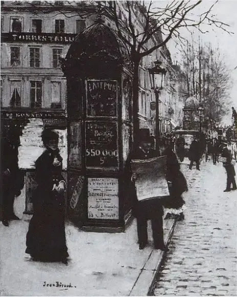 Les Grands Boulevards - Jean Béraud