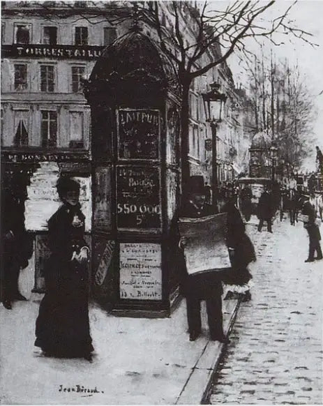 Les Grands Boulevards - Jean Béraud