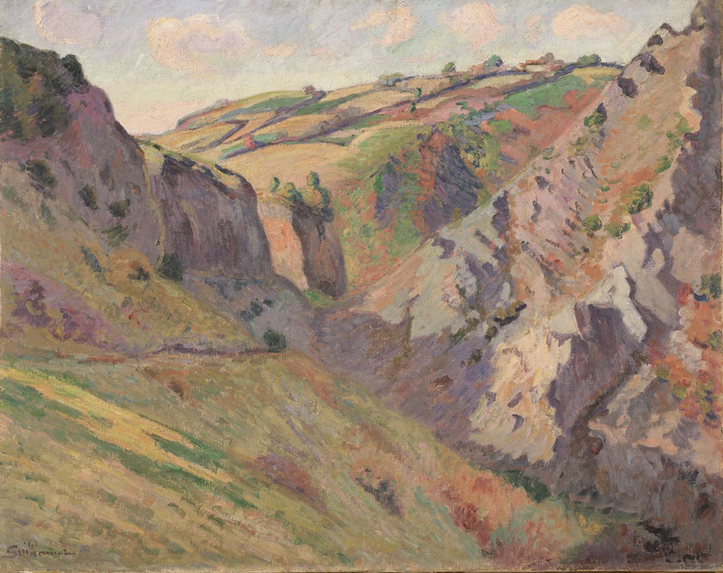 Die Höhlen von Prunal bei Pontgibaud (Auvergne) - Armand Guillaumin