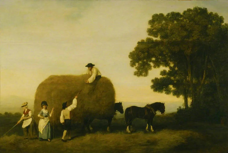 Die Heuwender - George Stubbs