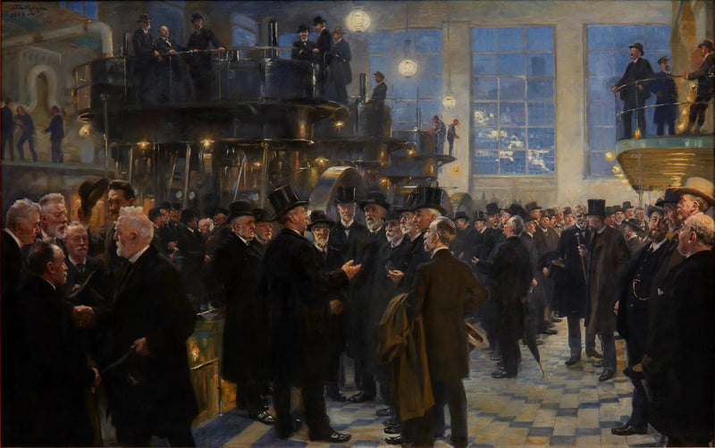Die Männer der Industrie - Peder Severin Krøyer