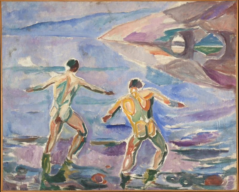 Die badenden Männer - Edvard Munch