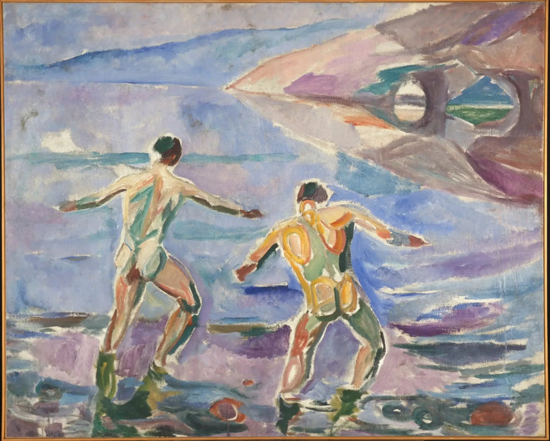 Die badenden Männer - Edvard Munch