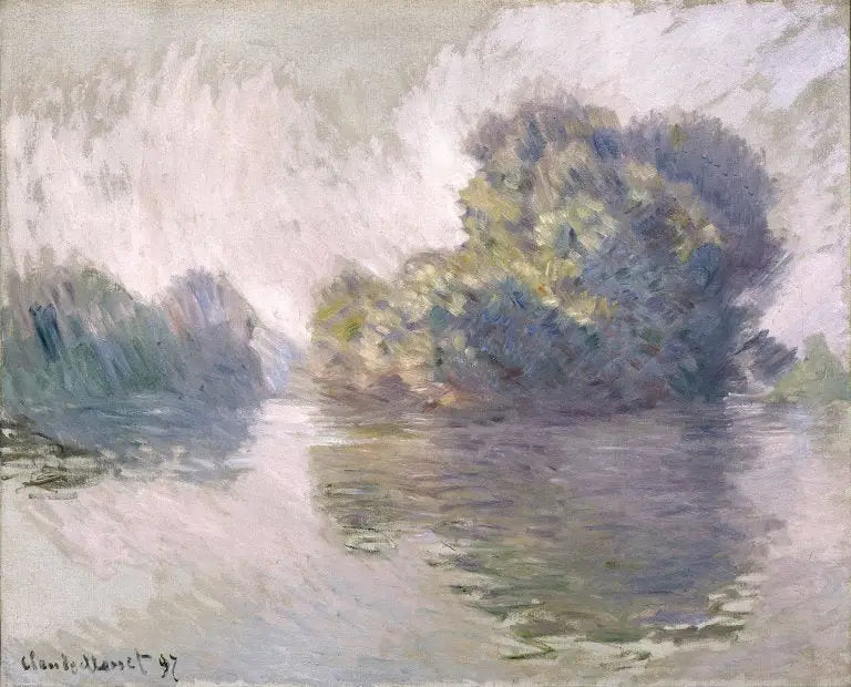 Les Ilots à Port-Villez - Claude Monet image 1 reproduction de peinture à l’huile