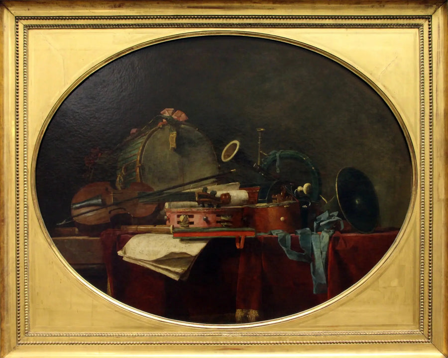 Die Instrumente der Zivilmusik - Jean Siméon Chardin