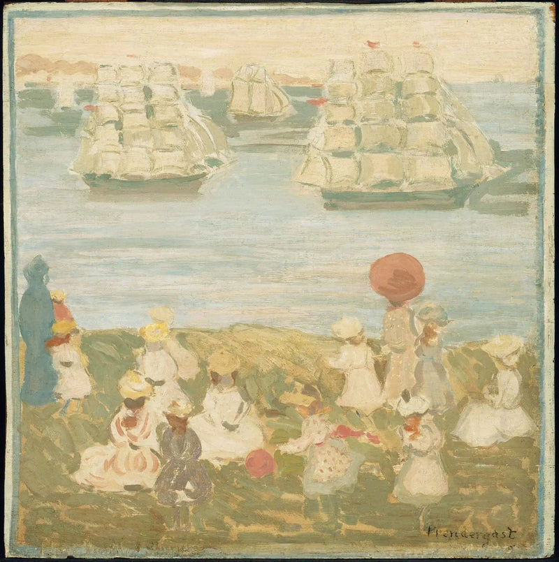 Die hübschen Schiffe - Maurice Prendergast
