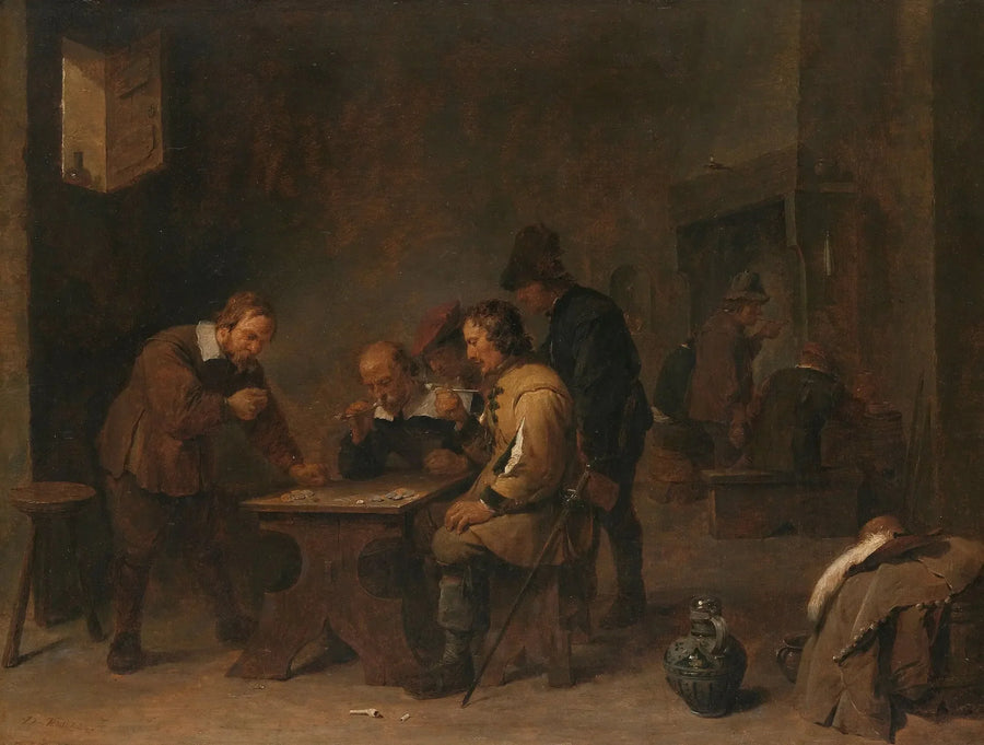 Die Spieler - David Teniers der Jüngere