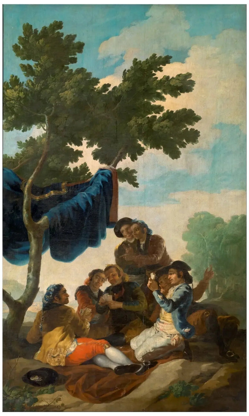 Die Kartenspieler - Francisco de Goya