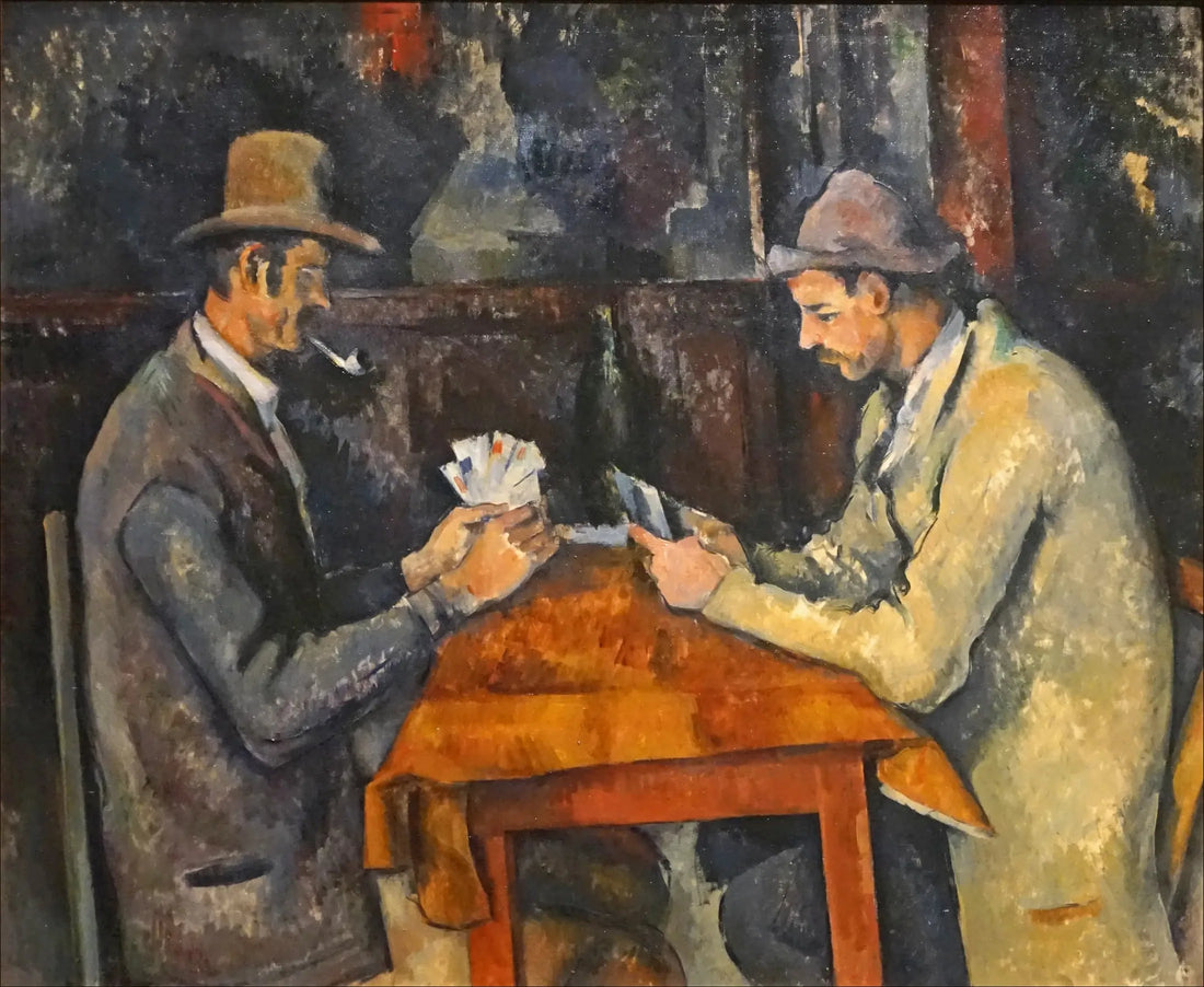 Die Kartenspieler - Paul Cézanne
