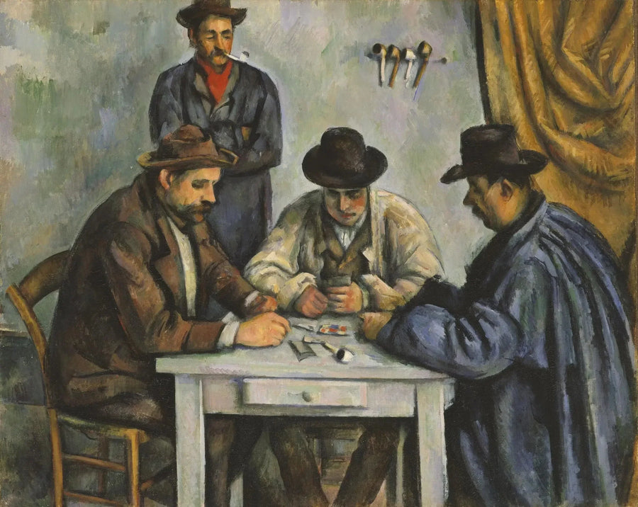 Die Kartenspieler - Paul Cézanne