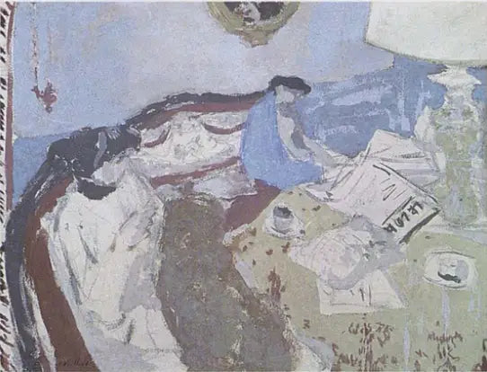 Die Zeitungen - Édouard Vuillard