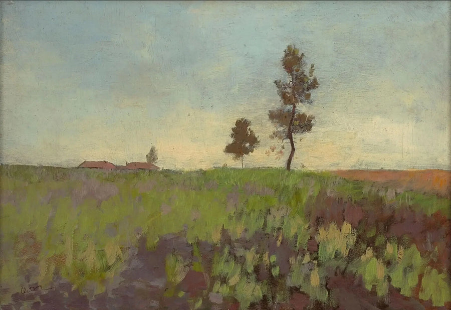 Die Landes bei Peyrelebade - Odilon Redon