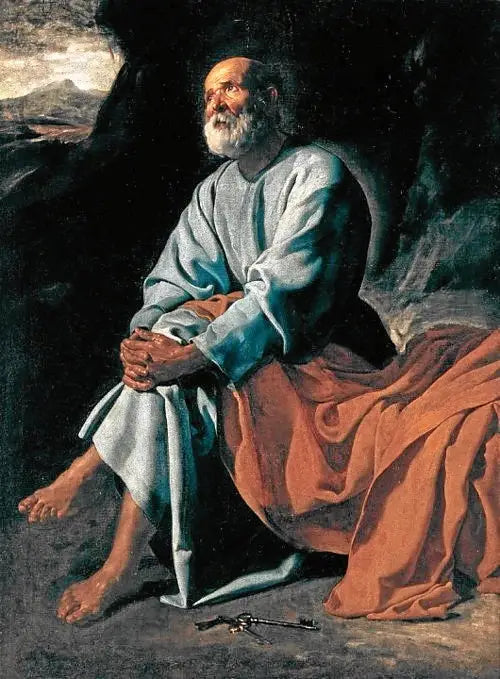 Die Tränen des heiligen Petrus - Diego Velázquez