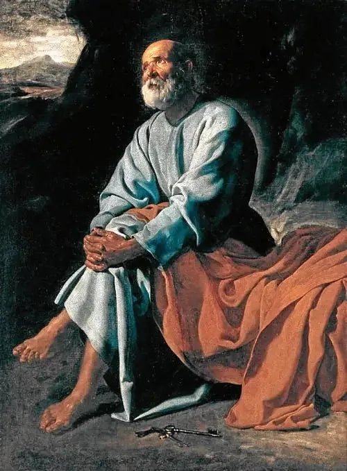 Die Tränen des heiligen Petrus - Diego Velázquez