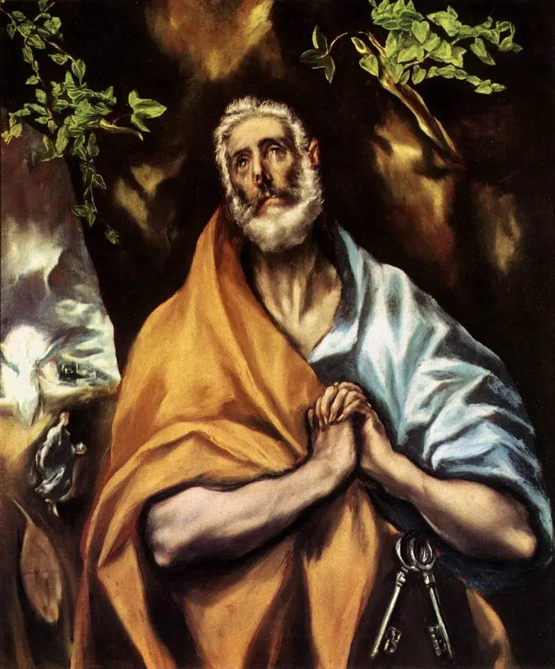 Die Tränen des heiligen Petrus - El Greco