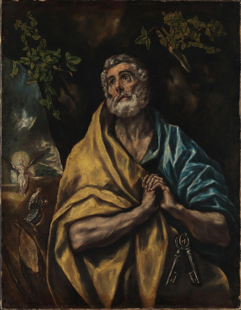 Die Tränen des heiligen Petrus - El Greco