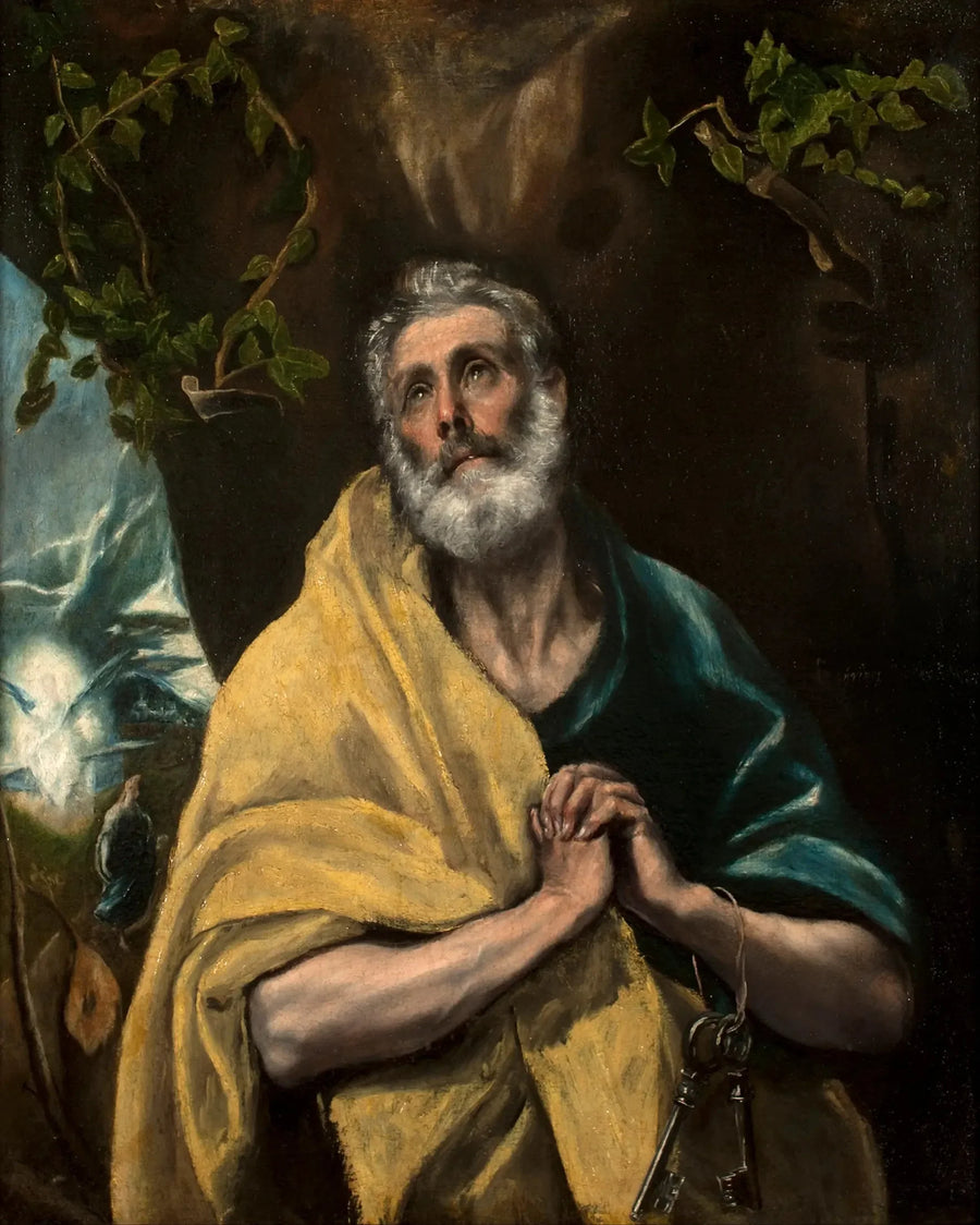 Die Tränen des heiligen Petrus - El Greco