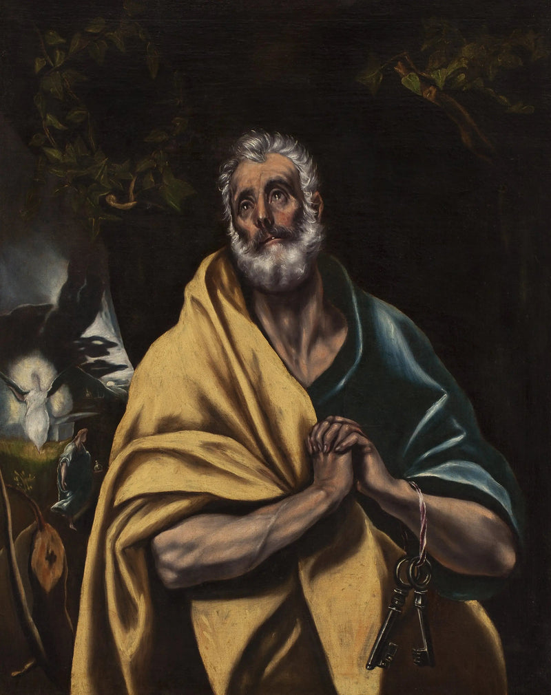 Die Tränen des heiligen Petrus - El Greco
