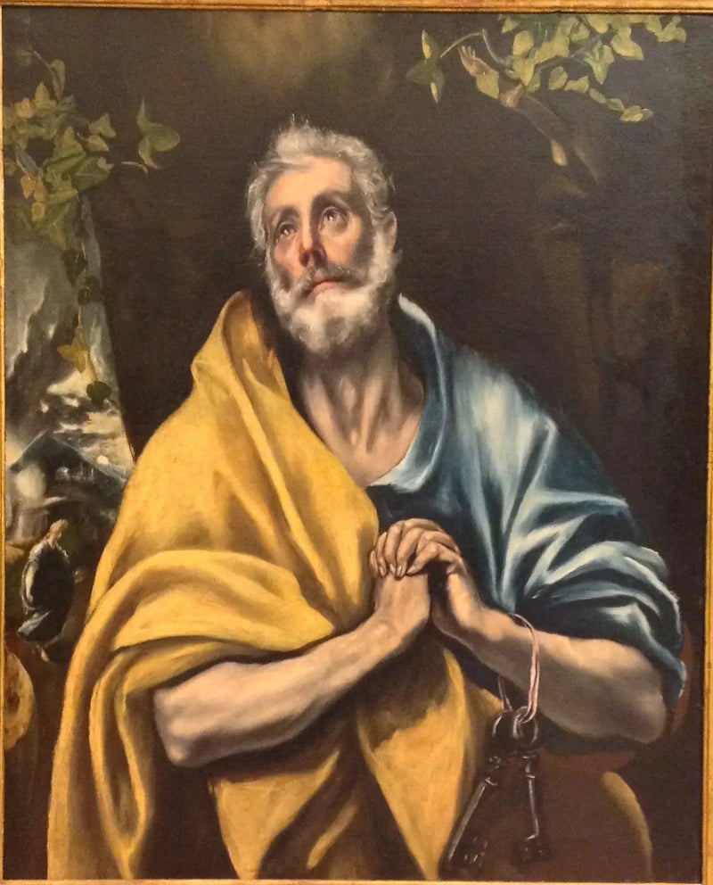 Die Tränen des heiligen Petrus - El Greco
