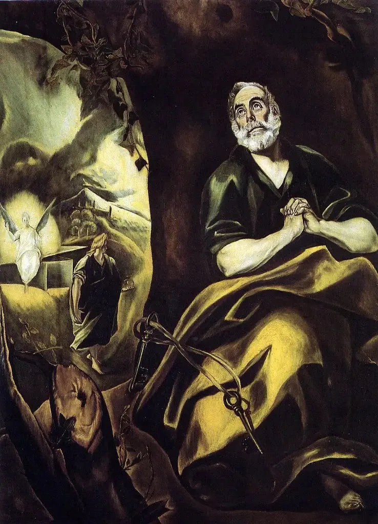 Die Tränen des heiligen Petrus - El Greco
