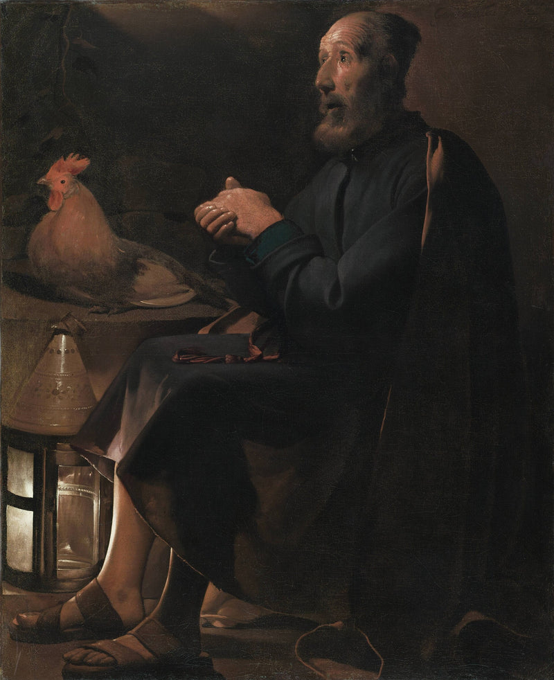 Die Tränen des heiligen Petrus - Georges de La Tour