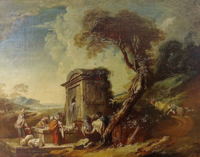 Die Waschfrauen - François Boucher