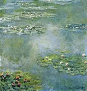 Les lilies d'eau - Claude Monet image 1 copie peinte à la main à l’huile