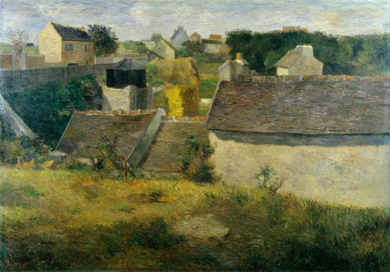 Die Häuser von Vaugirard - Paul Gauguin