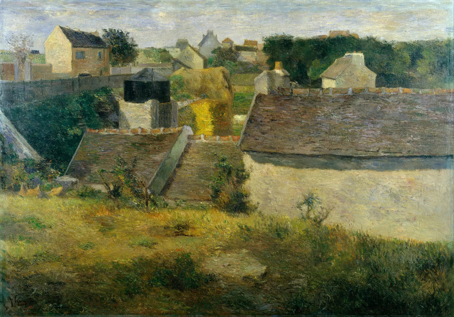 Die Häuser von Vaugirard - Paul Gauguin