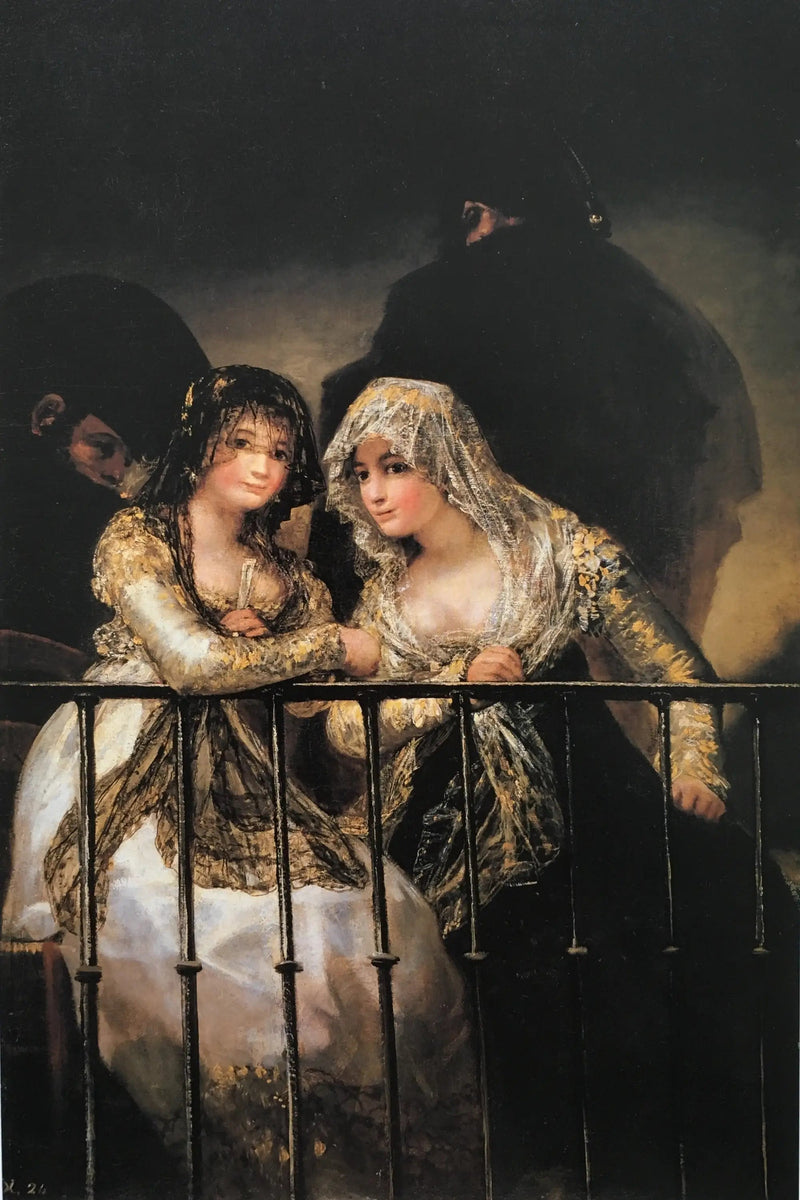 Die Majas auf dem Balkon - Francisco de Goya