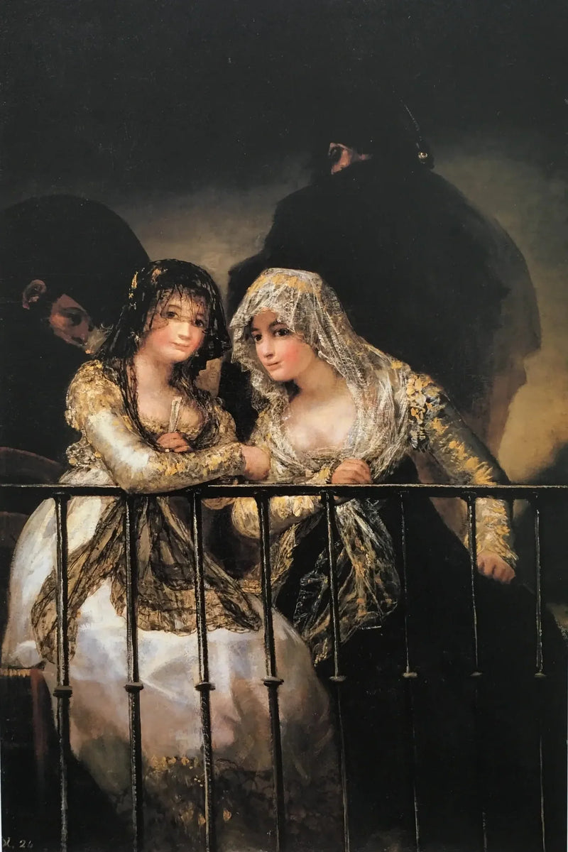 Die Majas auf dem Balkon - Francisco de Goya