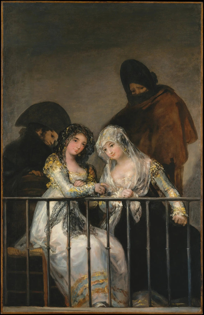 Die Majas auf dem Balkon - Francisco de Goya