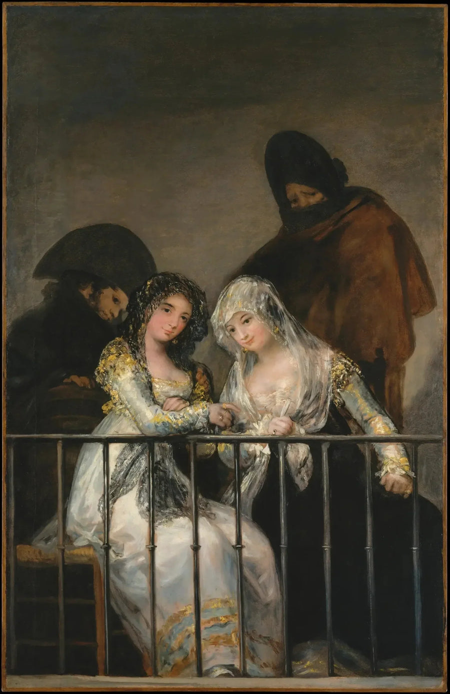 Die Majas auf dem Balkon - Francisco de Goya