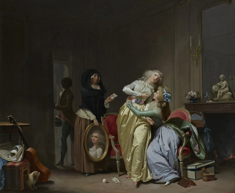Die Unglücke der Liebe - Louis-Léopold Boilly