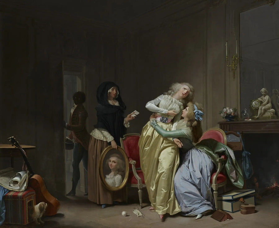 Die Unglücke der Liebe - Louis-Léopold Boilly