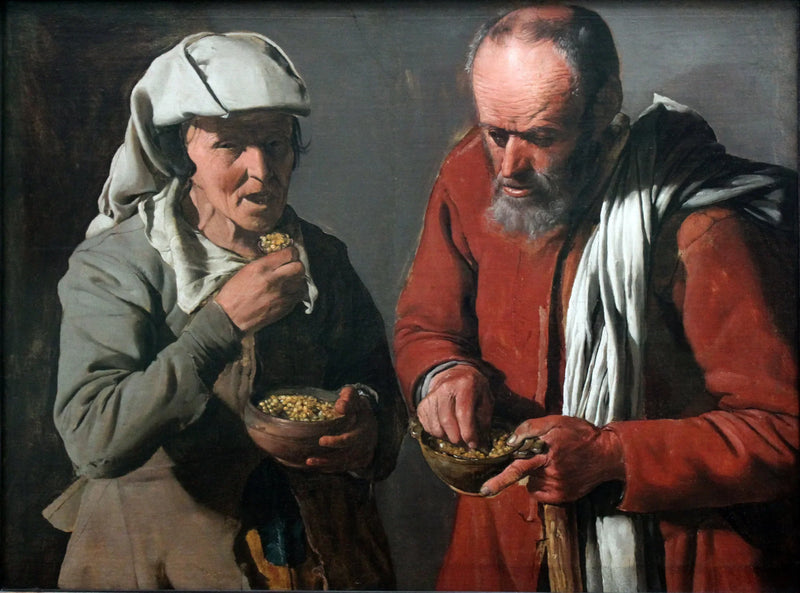 Die Erbsenesser - Georges de La Tour