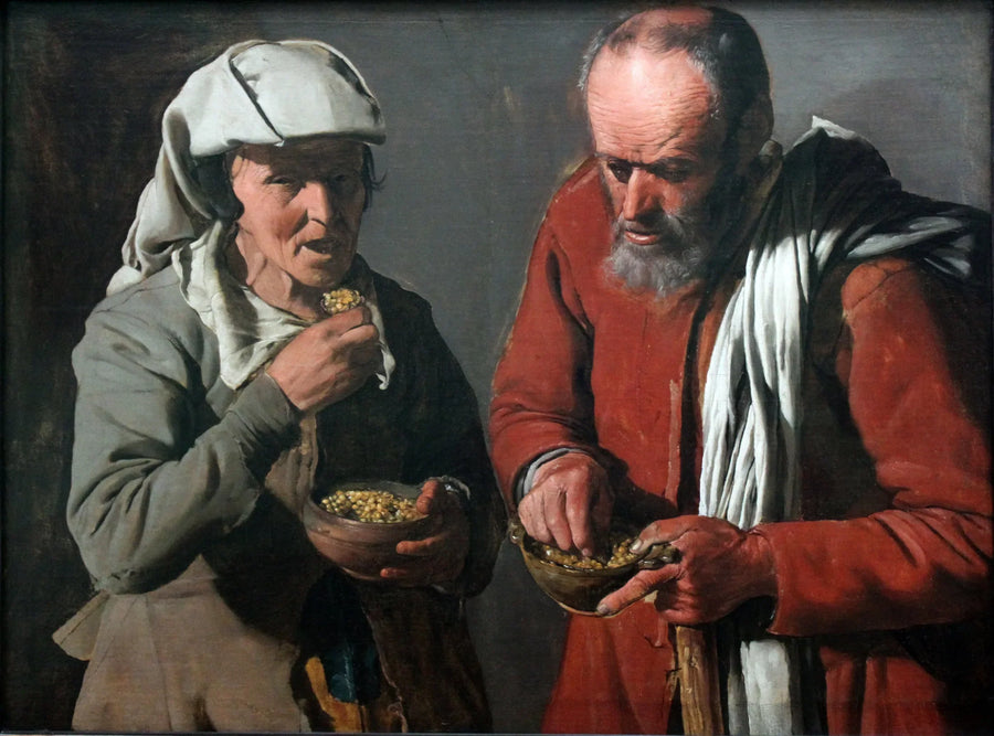 Die Erbsenesser - Georges de La Tour