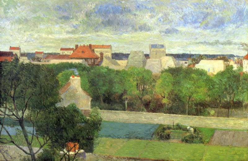 Die Gemüsebauern von Vaugirard - Paul Gauguin