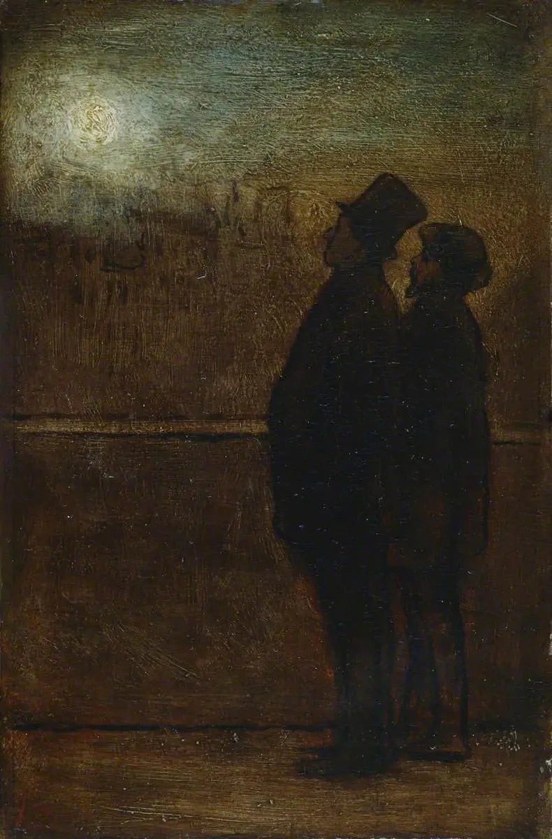 Die Nachtwanderer - Honoré Daumier
