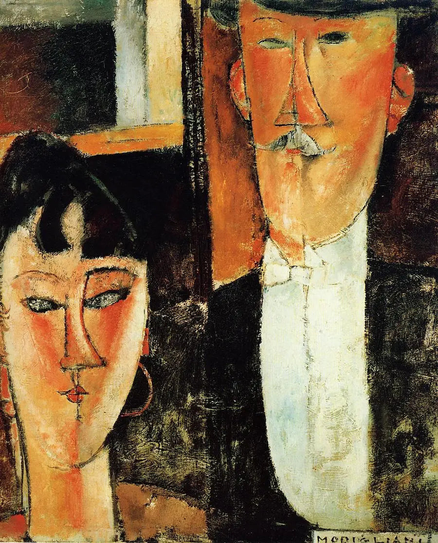 Die Verheirateten - Amedeo Modigliani