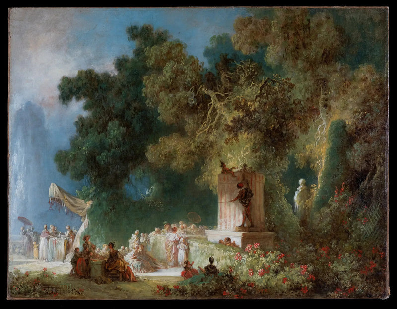 Die Marionetten - Jean-Honoré Fragonard