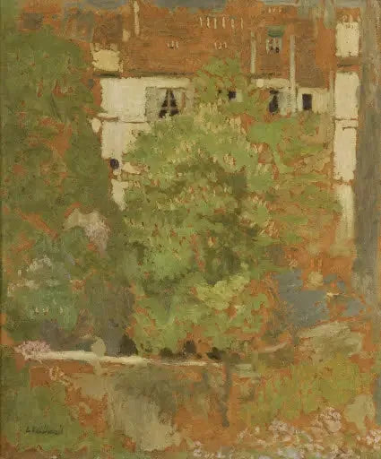 Die Kastanienbäume, Straße Truffaut - Édouard Vuillard