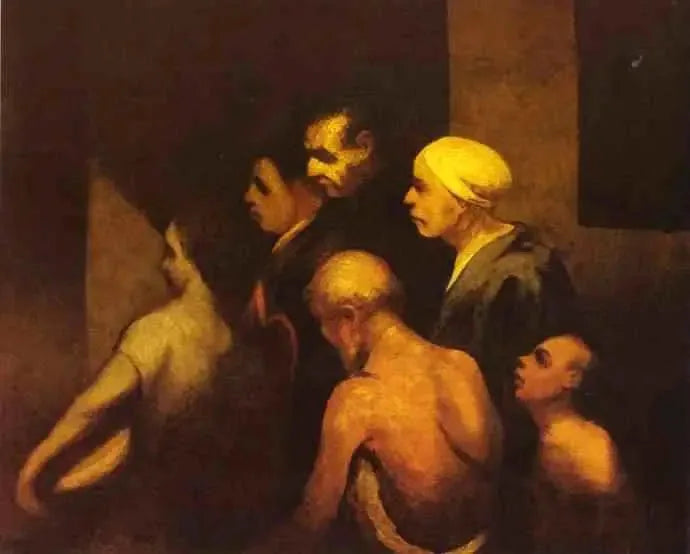 Die Bettler - Honoré Daumier